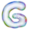 Эмодзи Alphabet Bubbles