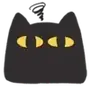 Эмодзи Black Cat