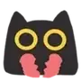 Эмодзи Black Cat