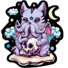 Эмодзи CREEPY but CUTE