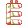 Эмодзи Candy alphabet