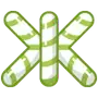 Эмодзи Candy alphabet