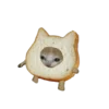 Эмодзи Cat on food