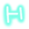 Эмодзи Neon font | Неоновый шрифт