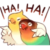 Эмодзи Coca Bird