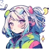 Эмодзи Cute girl