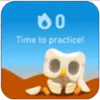 Эмодзи Duolingo going wild 💀