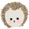 Эмодзи 🦔 Сute hedgehog 🦔