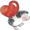 Эмодзи 🦔 Сute hedgehog 🦔