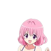 Эмодзи Anime chan splitted