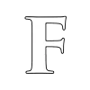 Эмодзи English Alphabets