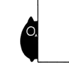 Эмодзи Black cat