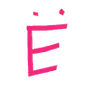 Эмодзи Малиновый шрифт