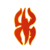 Эмодзи Fireline font