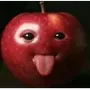 Эмодзи фрукты с языком