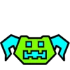 Эмодзи Geometry Dash UFOs