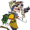Эмодзи Gorillaz
