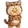 Эмодзи Утенок котенок