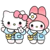 Эмодзи Hello Kitty