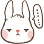 Эмодзи Hondoni bunny