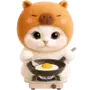 Эмодзи Котик капибара
