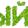 Эмодзи Лиственный шрифт