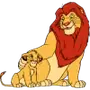 Эмодзи Король лев