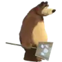 Эмодзи Маша и Медведь