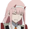 Эмодзи Darling in the Franxx