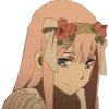 Эмодзи Darling in the Franxx