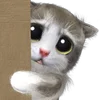Эмодзи Mofu Kitten