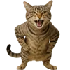 Эмодзи Непослушный кот