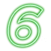 Эмодзи Neon Font