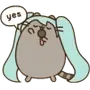 Эмодзи Pusheen