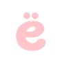 Эмодзи Pastel Alphabet Mommy athenaeum font