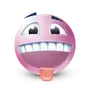 Эмодзи Pastel Pink Face