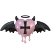 Эмодзи Pink and black