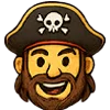 Эмодзи Пират