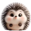 Эмодзи Ежик милый