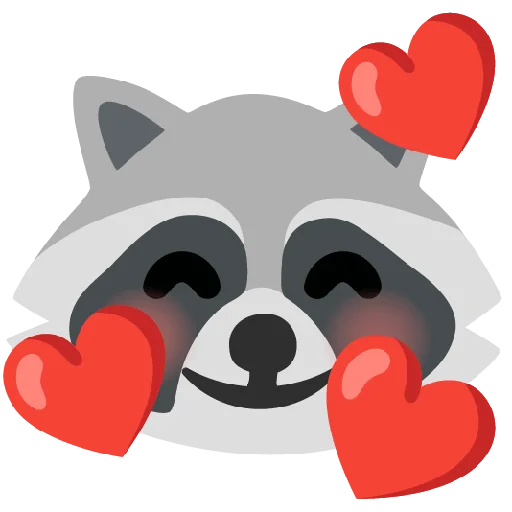 Эмодзи Raccmoji