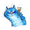 Эмодзи Rinas Blue Cats