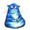 Эмодзи Rinas Blue Cats