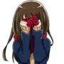 Эмодзи Школьница