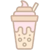 Эмодзи Pink and brown