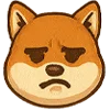 Эмодзи Собака Сиба Ину