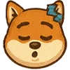 Эмодзи Собака Сиба Ину