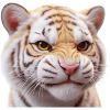Эмодзи Милый тигр