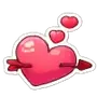 Эмодзи Valentines Day