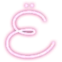 Эмодзи white pink love letters