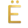 Эмодзи Золотое сияние шрифт